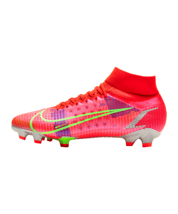 Nike Mercurial Superfly VIII Spectrum Pro FG Rot F600 - rot