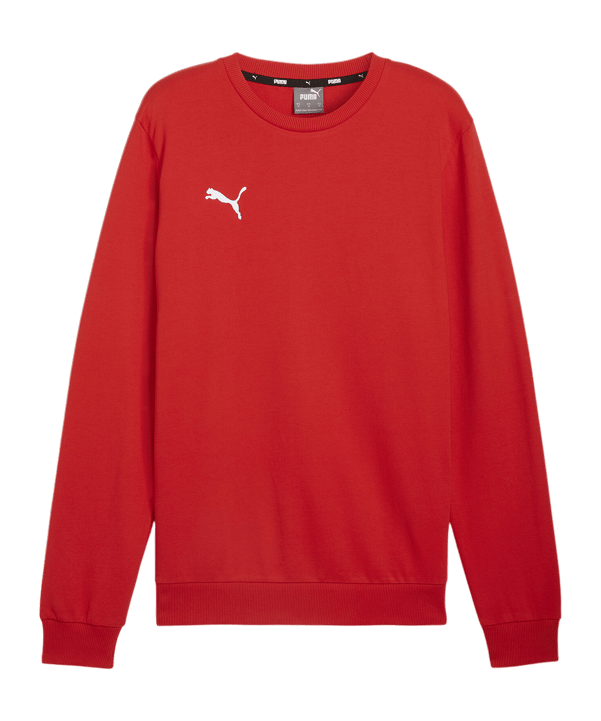 PUMA teamGOAL Casuals Sweatshirt Rot F01 - rot