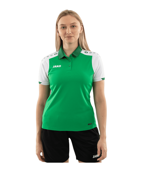 JAKO Dynamic Polo Damen Grün F204 - gruen