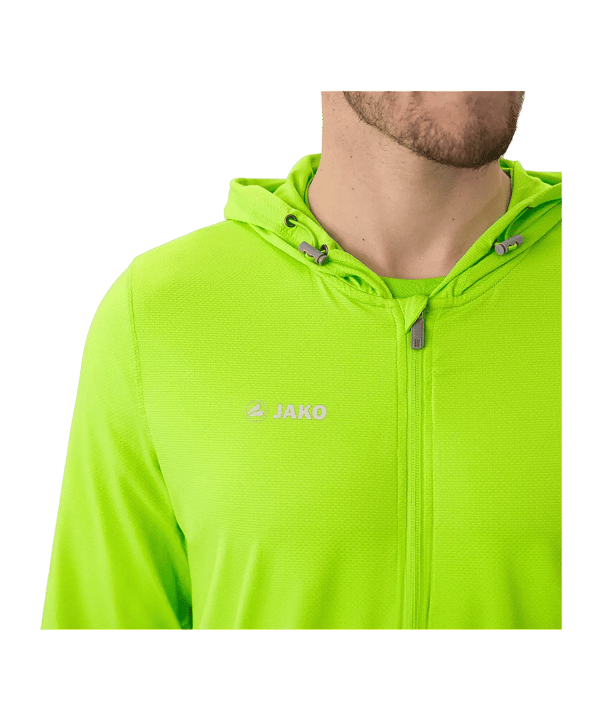 JAKO Veste à capuche Vert C25 - vert