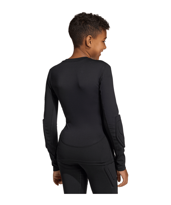 adidas Goalkeeper Baselayer Longsleeve Kids Schwarz - schwarz