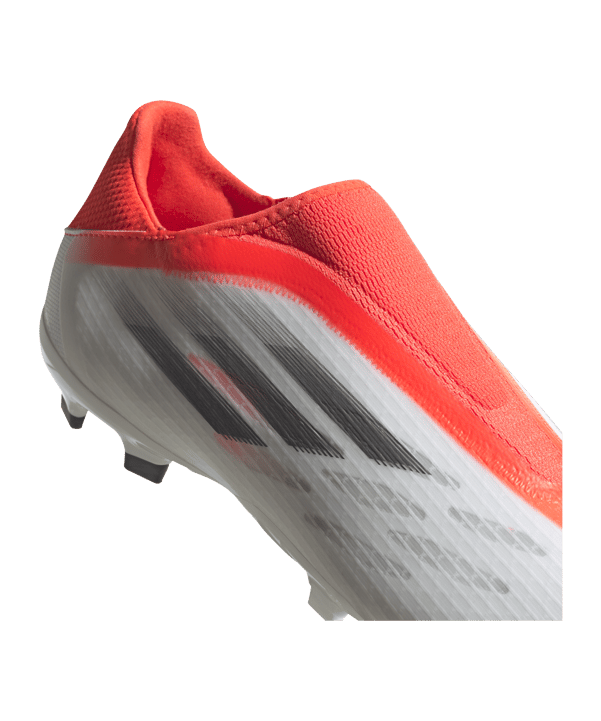 adidas X SPEEDFLOW.3 LL FG White Spark Weiss Grau Rot - weiss