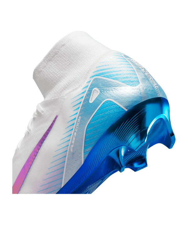 Nike Air Zoom Mercurial Superfly X Elite FG Chromatic Weiß F100 - weiss