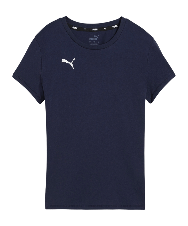PUMA teamGOAL Casuals T-Shirt Damen Blau F06 - blau