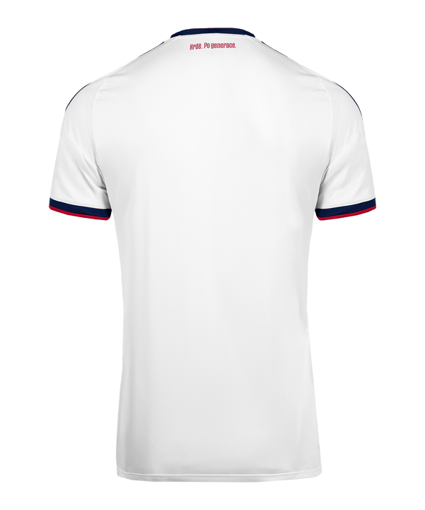 adidas FACR République tchèque Maillot Away 2026 Blanc - blanc