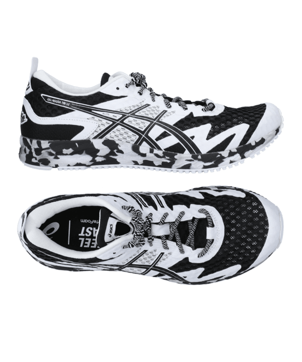 Asics Gel-Noosa Tri 12 Running Weiss Schwarz F002 - weiss