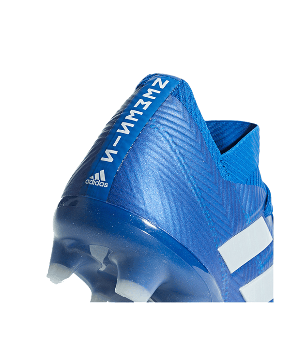 adidas NEMEZIZ 18.1 FG Blau Weiss - blau