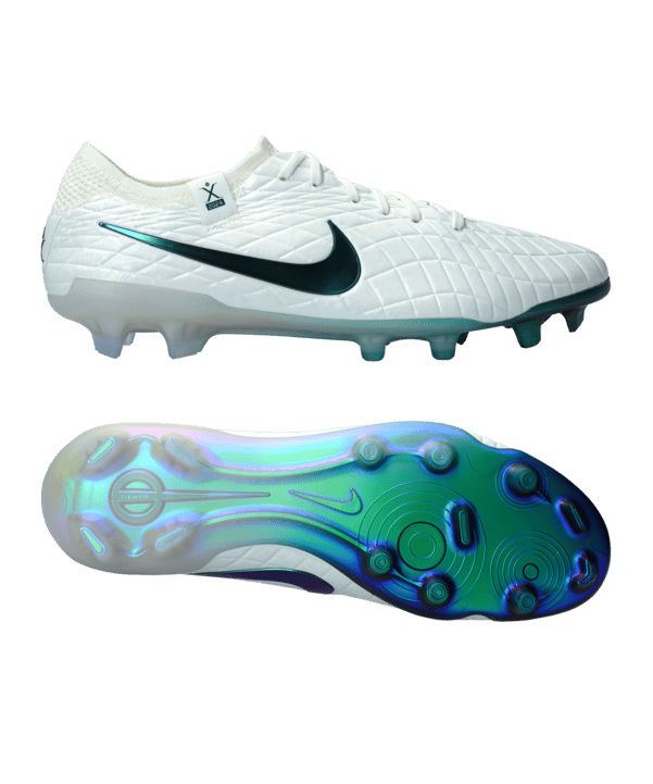 Nike Tiempo Legend X Elite FG Pearl Weiss Grau F100 - weiss