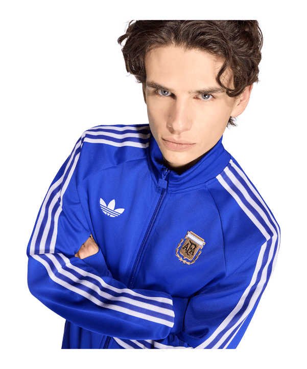 adidas AFA Argentinien Originals Jacke Blau - blau