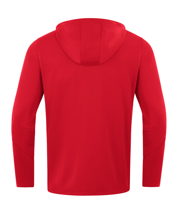 JAKO Power Kapuzenjacke Rot Weiss F100 - rot