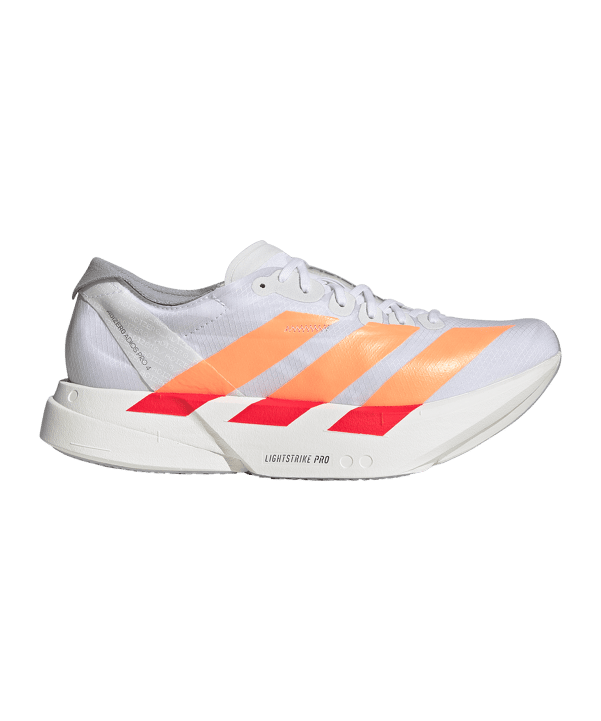 adidas Dames Adizero Adios Pro 4 Loopschoen Wit - wit