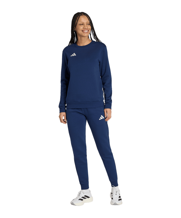 adidas Entrada 26 Sweatshirt Damen Blau - blau