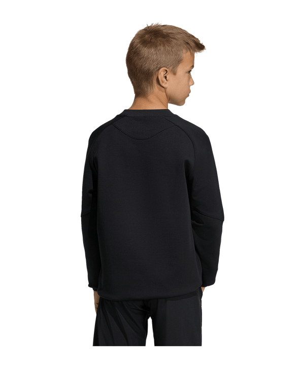 adidas Tiro Travel Sweatshirt Kids Schwarz - schwarz