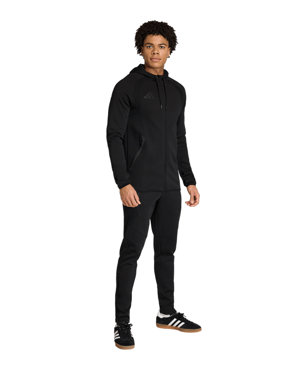 adidas Tiro Travel Jogginghose Schwarz - schwarz