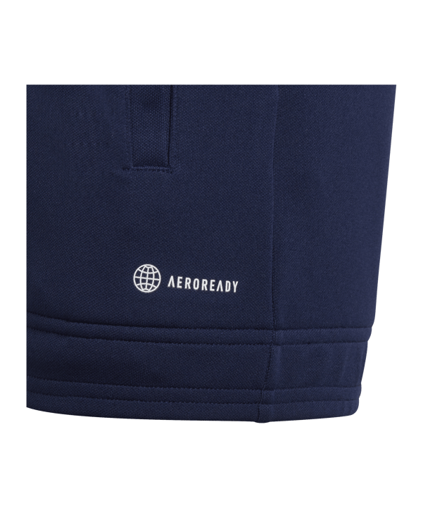 adidas Entrada 22 TK Trainingsjacke Kids Blau - blau