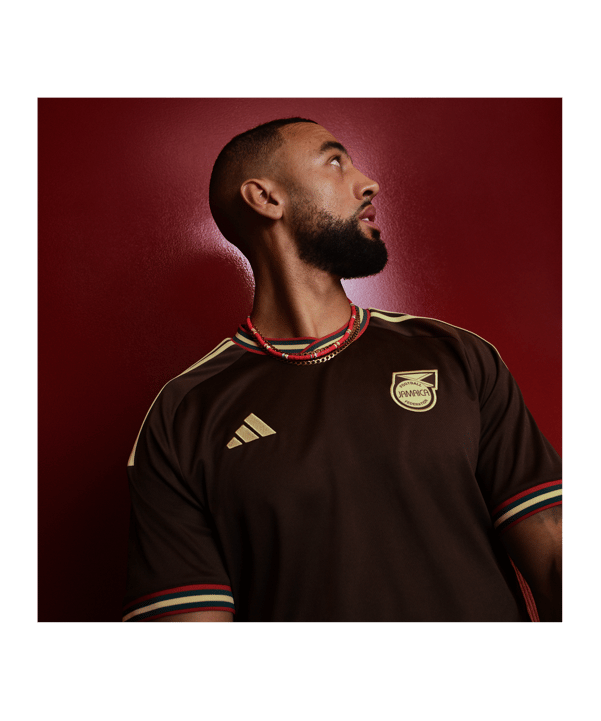 adidas Jamaica Trikot Away 2024 Braun - braun