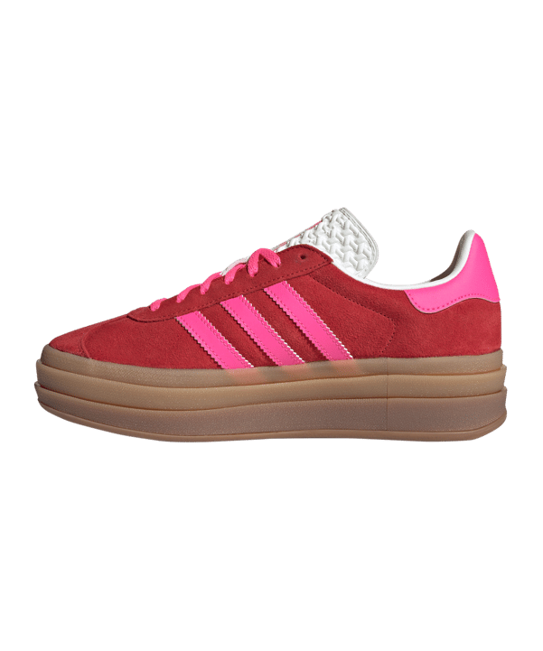 adidas Originals Gazelle Bold Damen Rot Pink - rot