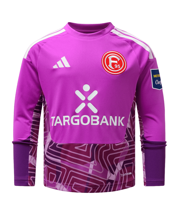 adidas Fortuna Düsseldorf Maglia da portiere 2026/2027 Kids Viola - lilla