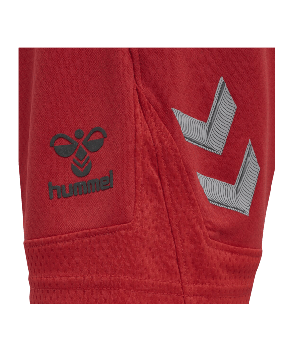 Hummel hmlLEAD Poly Short Kids Rot F3062 - rot