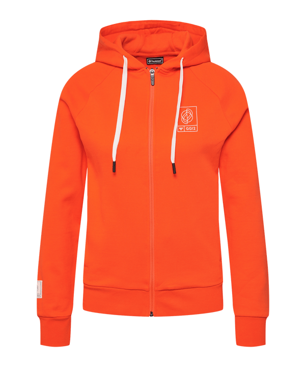 Hummel hmlGG12 Kapuzenjacke Damen Rot F3164 - rot