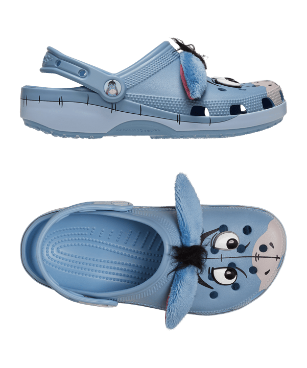 Crocs WTP Eeyore Classic Clog Badelatsche Mehrfarbig - mehrfarbig
