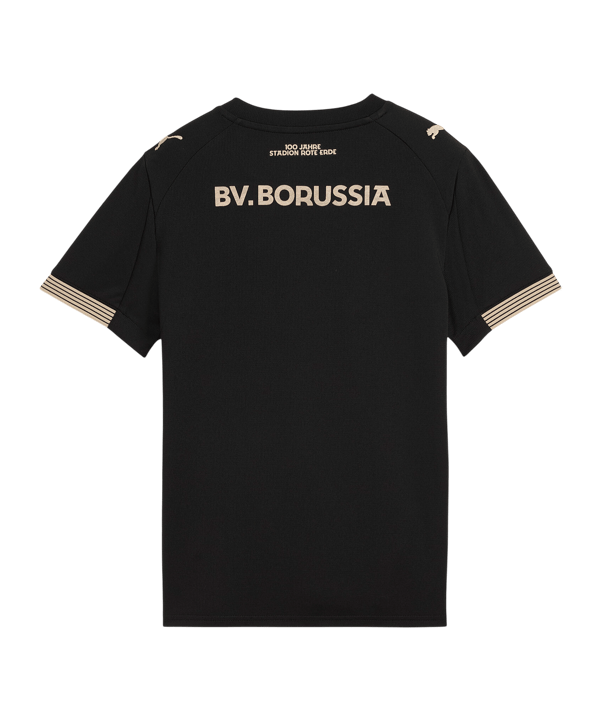 PUMA Borussia Dortmund Rote Erde Trikot 2025/2026 Kids Schwarz F23 - schwarz
