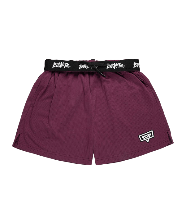 Bucketz All Day Mesh Short Rot - rot