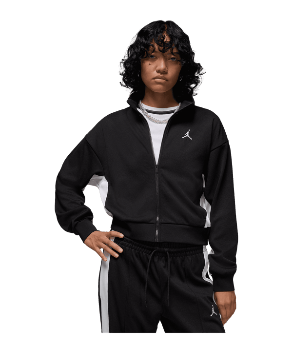 Jordan Knit Jacket Jacke Damen Schwarz F010 - schwarz