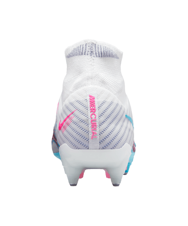 Nike Air Zoom Mercurial Superfly IX Elite SG-Pro AC Blast Weiss Blau Pink F146 - weiss