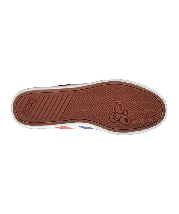 Hummel Slimmer Stadil Low Weiss Blau Rot F9228 - weiss