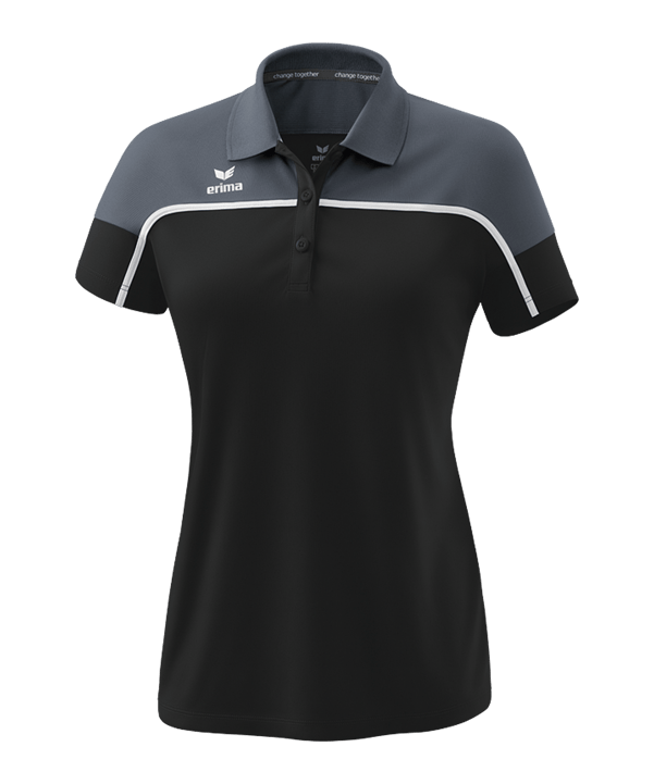 Erima Change by Poloshirt Damen Grau - grau