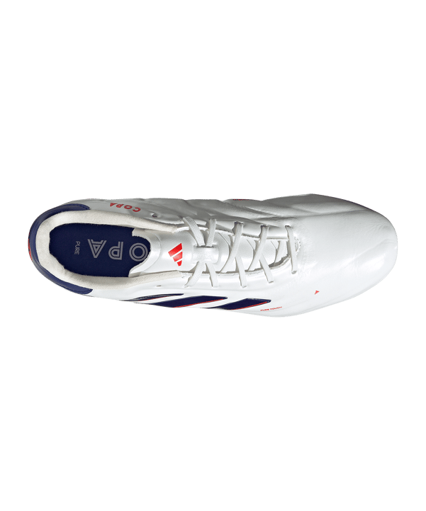 adidas COPA Pure 2 Elite FG Advancement Weiss Blau - weiss