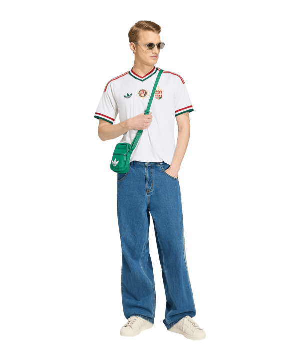 adidas MLSZ Ungarn 2026 Trikot Away 2026 Weiß - weiss