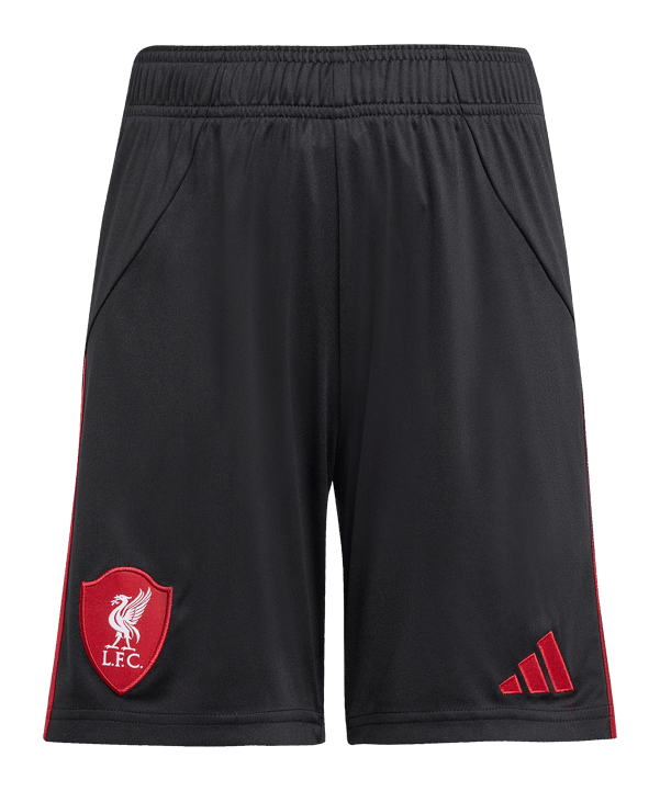 adidas FC Liverpool Short Away 2025/2026 Kids Schwarz - schwarz