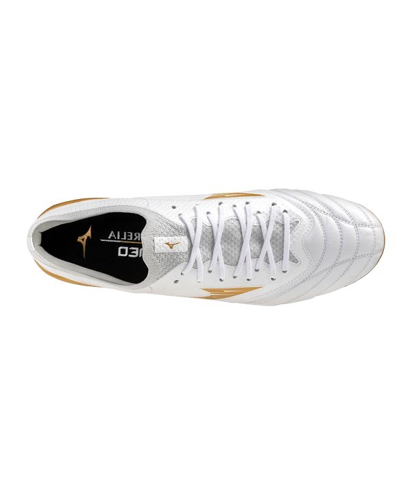 Mizuno Morelia Neo IV B Elite Mix SG Bright Gold Weiß F50 - weiss