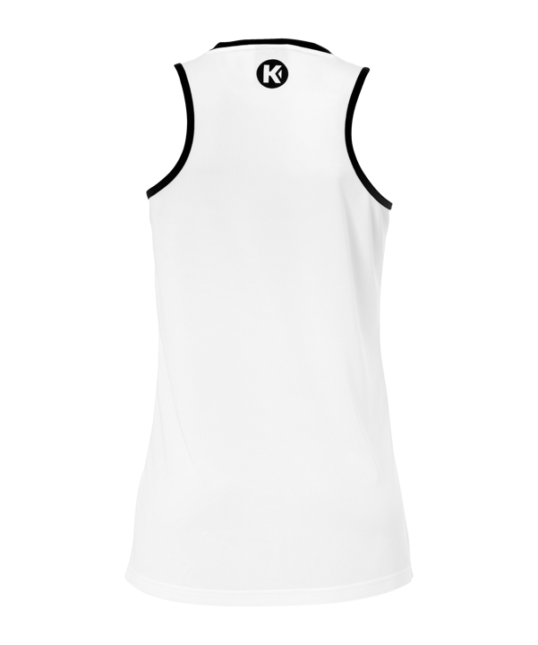 Kempa Player Tank Top Damen Weiss Schwarz F05 - weiss