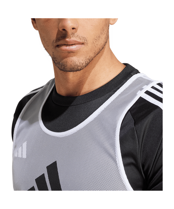 adidas Training BIB Kennzeichnungshemd Weiss - weiss