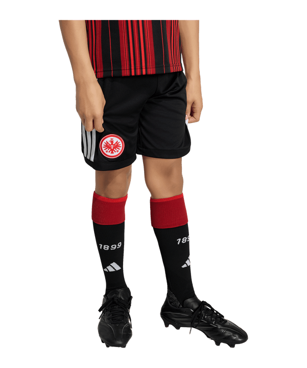 adidas Eintracht Frankfurt Short Home 2026/2027 Kids Schwarz - schwarz
