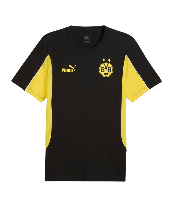 PUMA Borussia Dortmund t-shirt nero F02 - nero