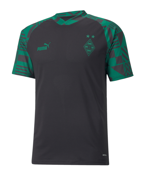 PUMA Borussia Mönchengladbach Prematch Shirt 2022/2023 Grün F01 - gruen