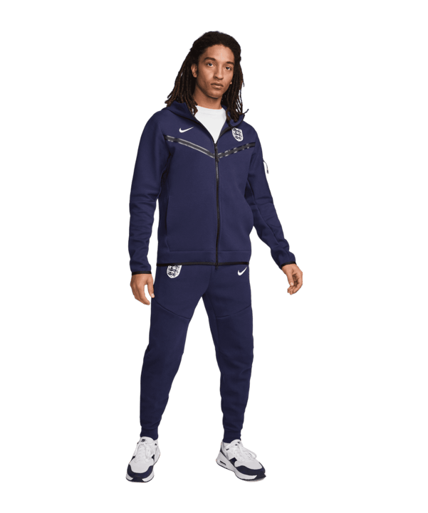 Nike England Tech Fleece Hoody EM 2024 Lila F555 - lila