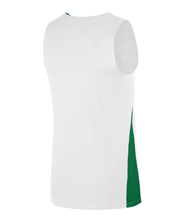 Nike Team Basketball Stock Trikot Weiss Grün F104 - weiss