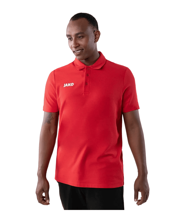 JAKO Base Polo Rood K001 - rood