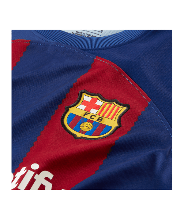 Nike FC Barcelona Trikot Home 2023/2024 Kids Blau F456 - blau