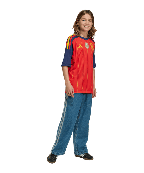 adidas RFEF Spanien Winner Trikot Home 2026 Kids Rot