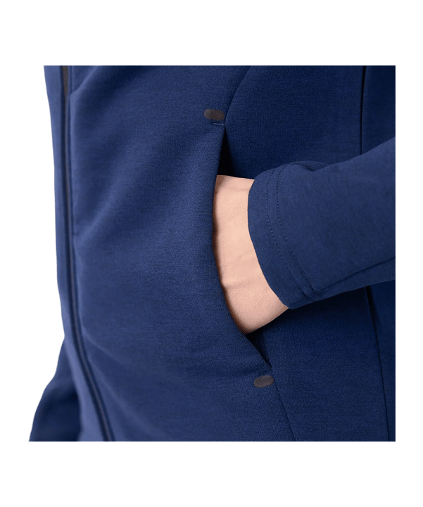 JAKO Premium Basic Giacca con cappuccio Donna Blu C49 - blu