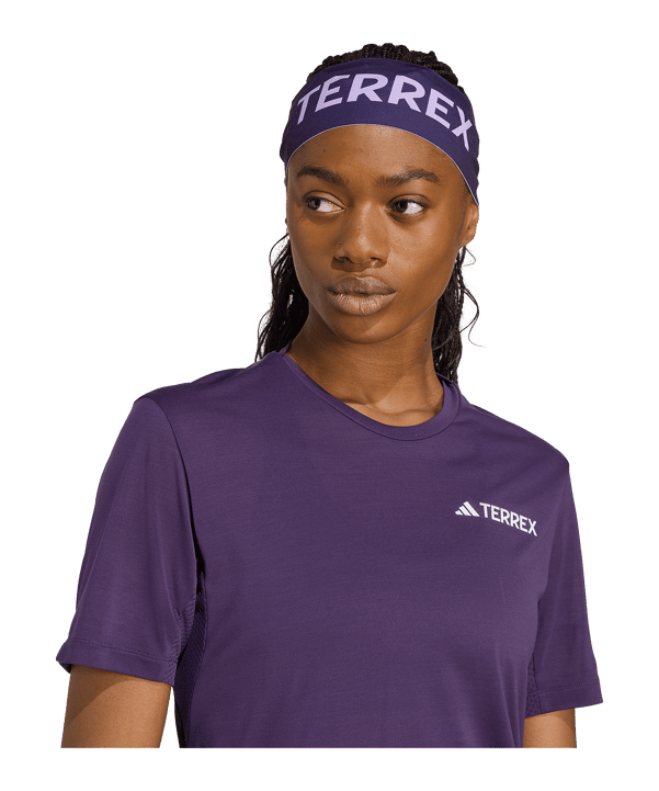 adidas Terrex Xperior T-Shirt Damen Lila - lila