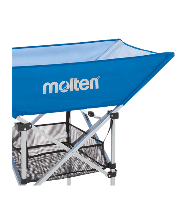 Molten Ballwagen bis 15 Bälle Ballsack Blau