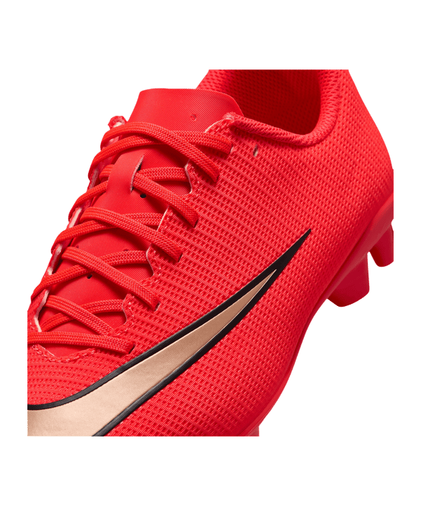Nike Jr. Air Zoom Mercurial Vapor XVII Club MG Break'Em Enfants Rouge C600 - rouge