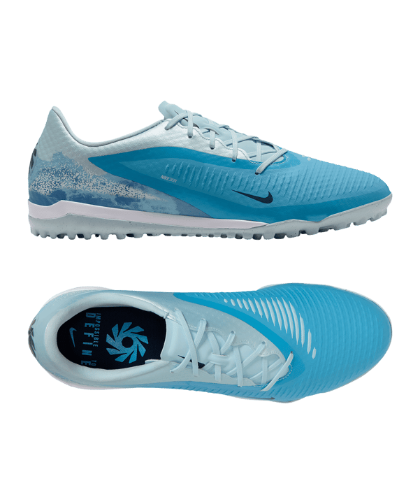 Nike Phantom 6 Low Academy TF Haaland Blu C401 - blu